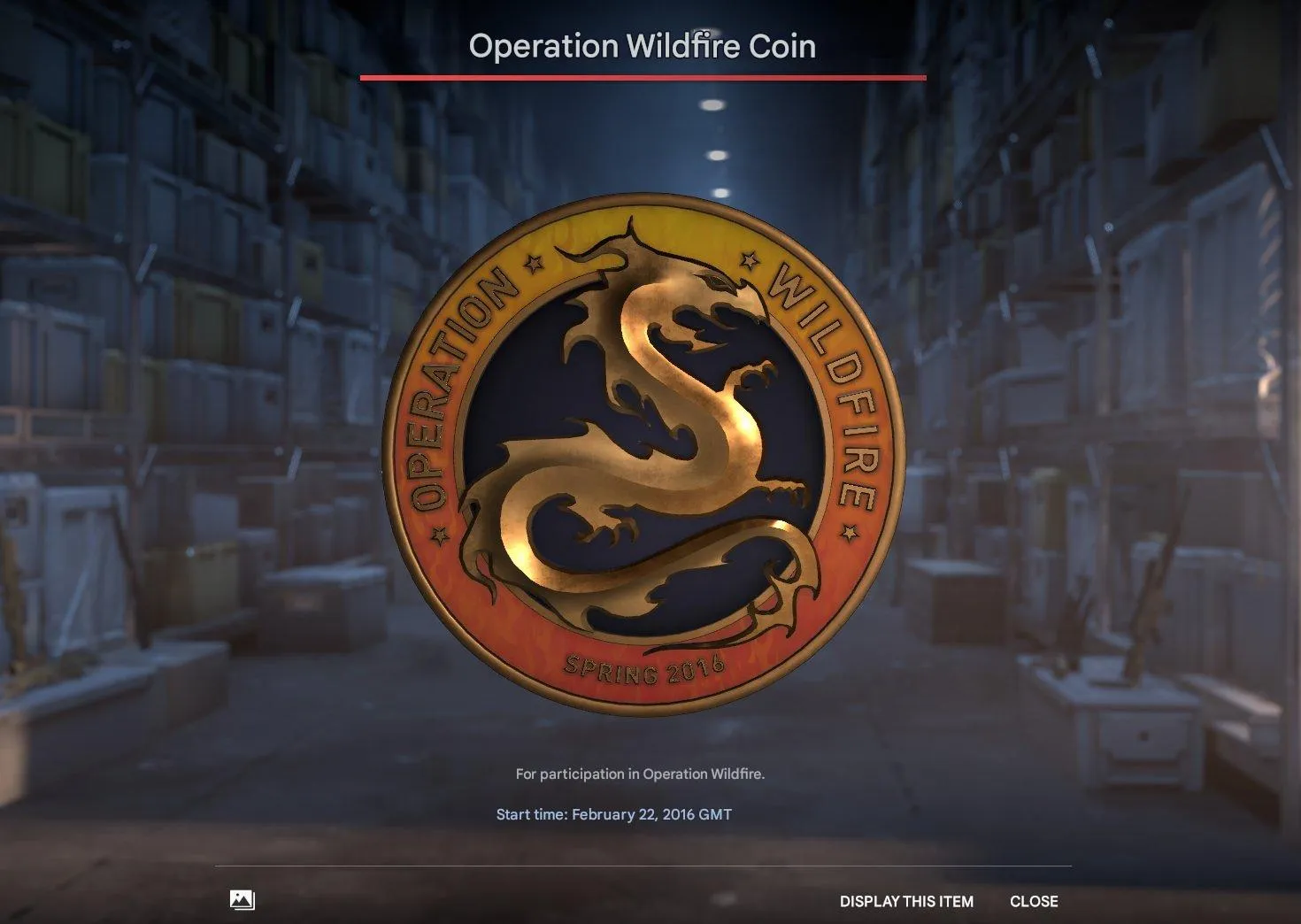 CS169 Prime Status, 1242 Hours, 9 Medals, Rank 40, Steam Level 7 